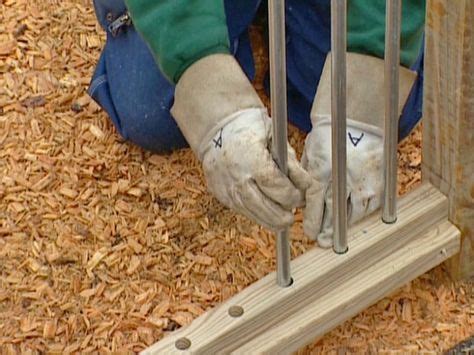 how to install balusters on a deck