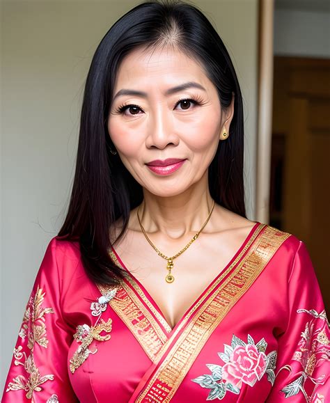 Erotic Thai MILF Photography: Captivating Illustrations of Mature Women