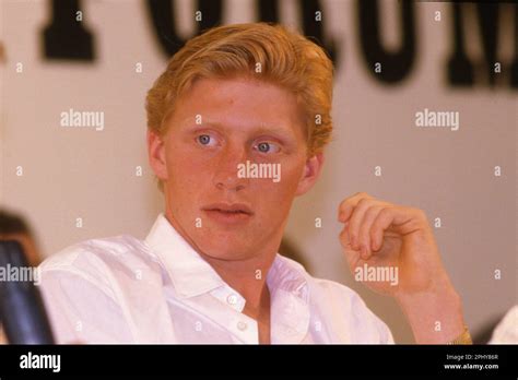 boris becker germany tennis player tennis civil   press