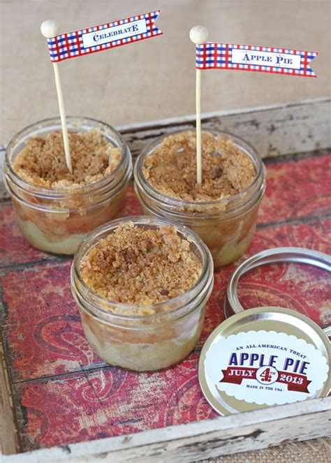 Apple Pie in a Jar - Glorious Treats