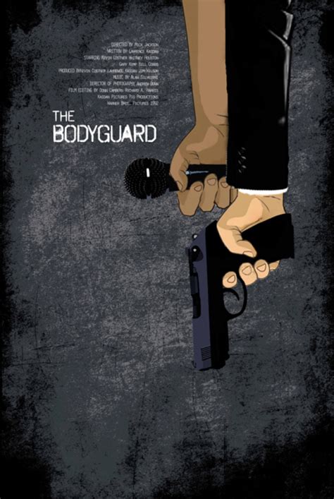 The Bodyguard (1992) ~ Minimal Movie Poster by Edgar Ascensao # ...