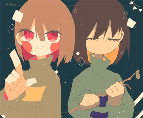 Wallpaper : Undertale, Chara, Frisk 2835x2348 - Heroine2000 - 2096727 ...