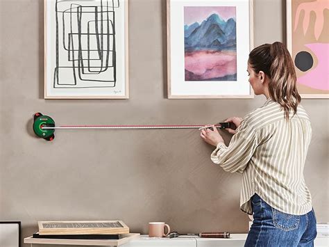 Bosch 2-in-1 Linienlaser Atino mit integriertem Maßband (horizontales ...