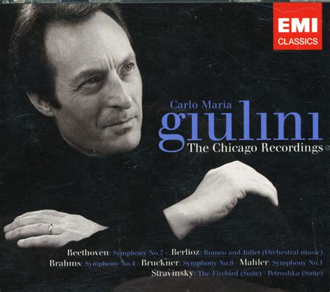 Carlo Maria Giulini - The Chicago Recordings (2004, CD) | Discogs