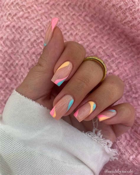 summer nails designs simple 1