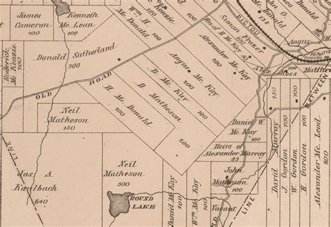lansdowne station map pictou county nova scotia