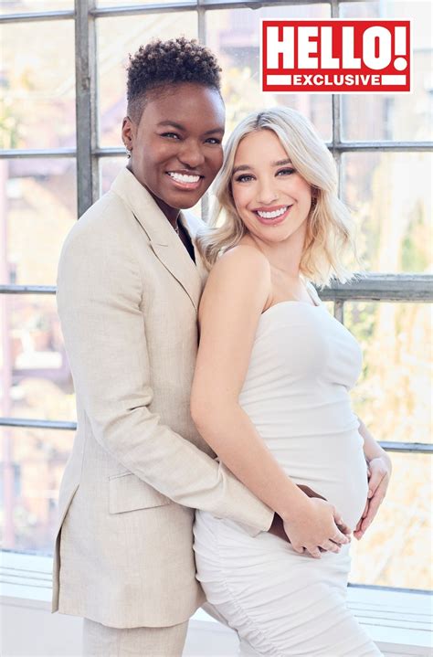 nicola adams  ella baig reveal gender   baby whitehaven news