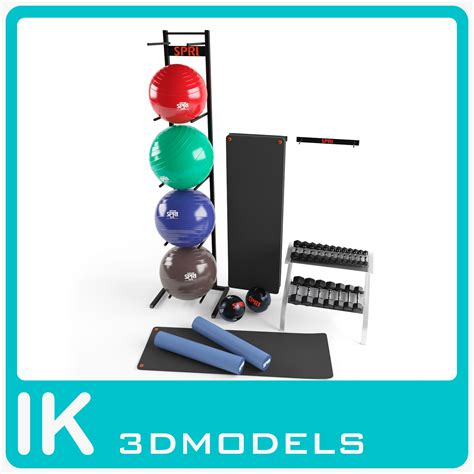 Low Poly Posed People Pack - 21 - Gym and Fitness 3D Model $19 - .max