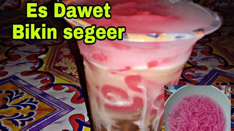 resep  membuat cendol kanji tapioka youtube