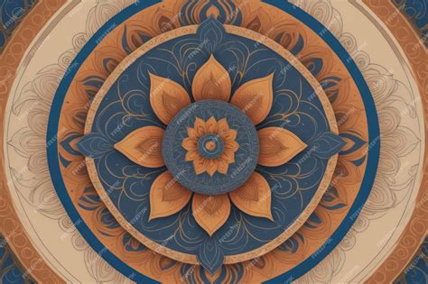 Premium AI Image | Intricate Mandala Design