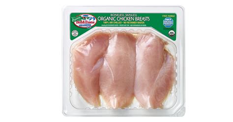 Boneless, Skinless Organic Chicken Breasts - Bell & Evans