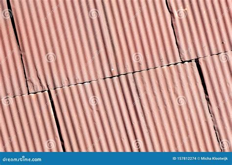 Rusted Corrugated Metal Roof Sheets Stock Photo - Image of metal, sheet ...