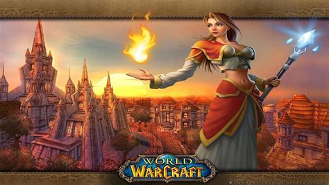 Wow Human Mage Wallpaper