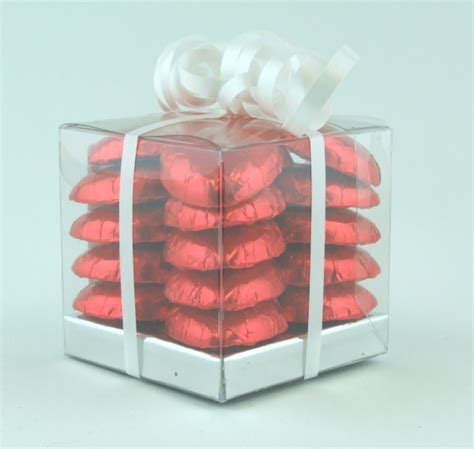 Ready Made 21 Luxury Swiss Milk Chocolate Hearts Sweetie Box With ...