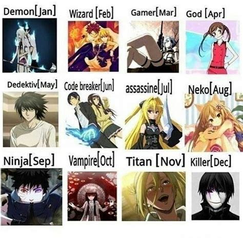 Comment your month! My month is december | Anime Amino