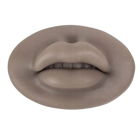 Realistyczne silikonowe usta 5D ćwiczą skórę z zębami trenującymi