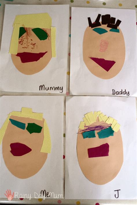 Family Themed Activities and Crafts for Preschoolers