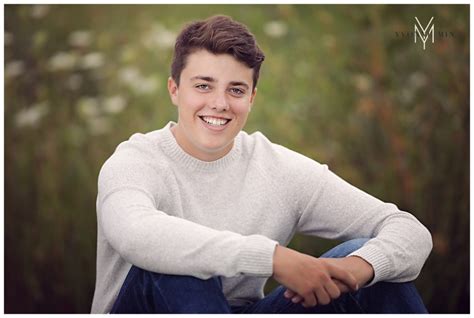 A Senior Photo Shoot with a Bike Racer