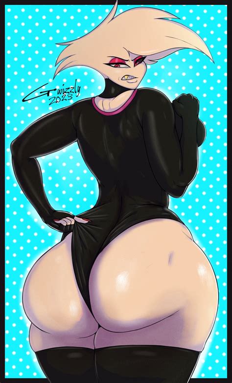 Rule 34 - 1boy angel dust (hazbin hotel) ass big ass big butt butt