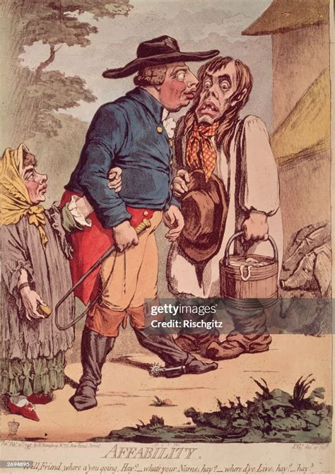 A cartoon depicting King George III known as 'Farmer George' with his