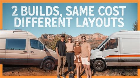 VAN TOURS // 2 EPIC LUXURY VANS on a BUDGET! - YouTube