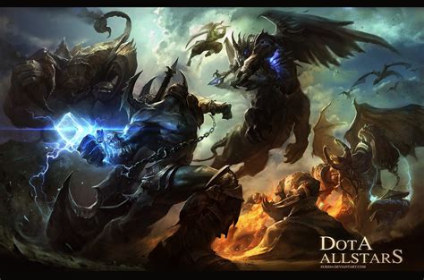 ArtStation - Dota 1 Loginscreen