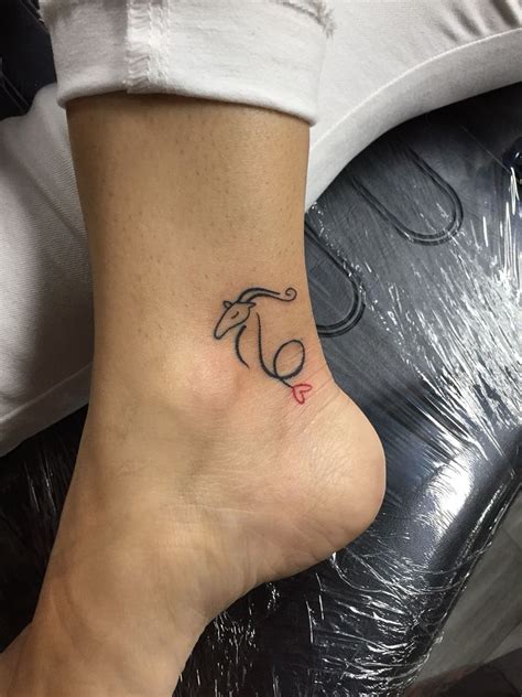 23+ Small Capricorn Tattoo - RaaniQuerida