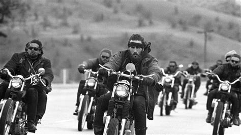 outlaw biker gangs ride harley davidsons