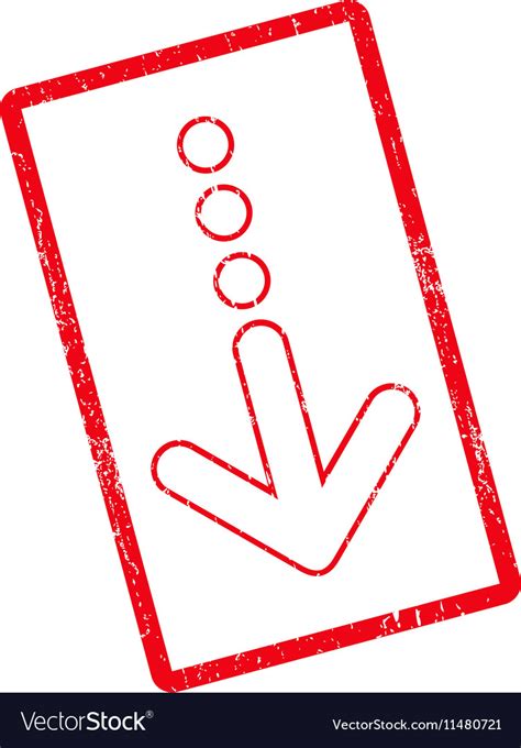 send  icon rubber stamp royalty  vector image