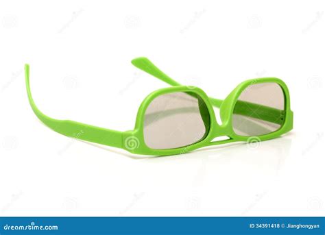 Pair of 3d Polarized Glasses Stock Photo - Image of leisure, illusion ...