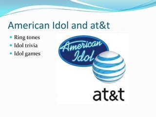 atts relationship  american idol pptx