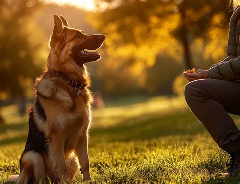 tips    teach  dog  sit  stay commands