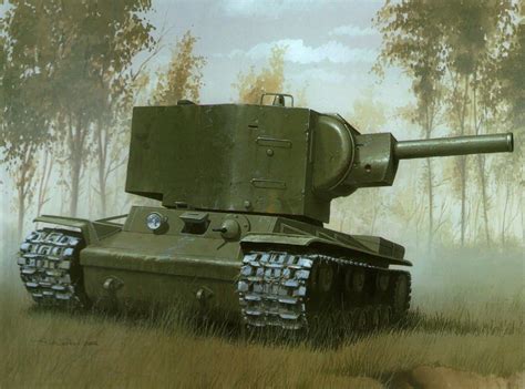 Советский тяжёлый танк КВ-2 Клим Ворошилов 2 Military Guns, Military ...