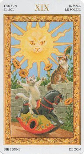 19 Солнце Таро белых кошек (Tarot of White Cats)ТАРОСОФИЯ — сайт ...