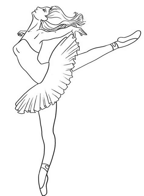 Tutu Coloring Pages at GetDrawings | Free download