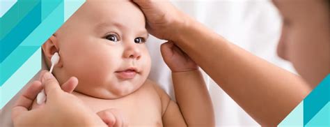 how to clean 3 month old ears