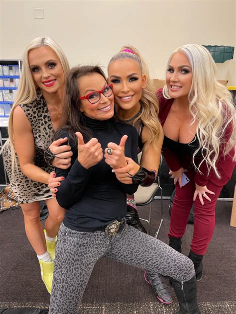 Jillian hall backstage with Natalya, Aksana and Ivory : r/Jillian_Hall