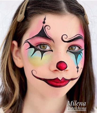 50+ Easy Clown Makeup Face Paint Ideas For All Ages — Jest Paint - Face Paint Store