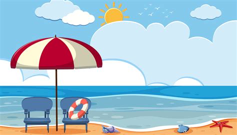 Cartoon Woman On Beach at William Emery blog