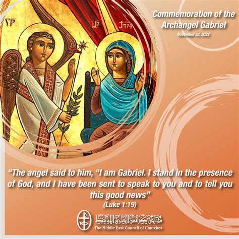 Standing Together in Prayer - Commemoration of the Archangel Gabriel