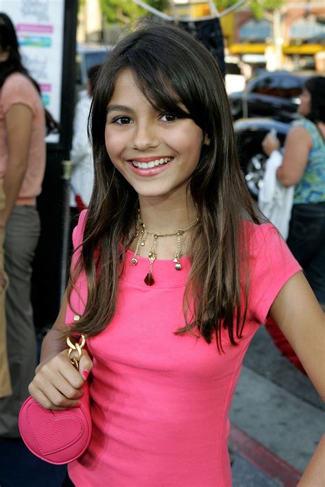 Victoria Justice When She Was 12