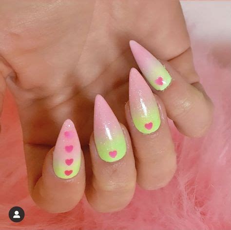 Mitsuri Kanroji Nails