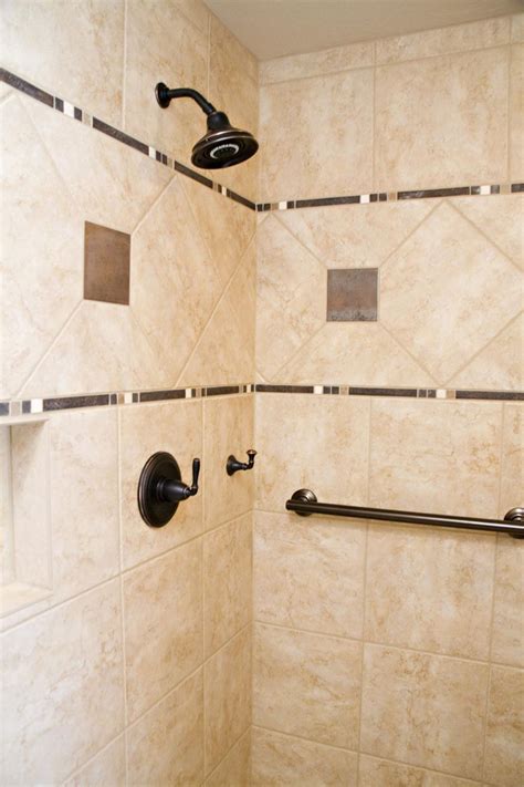 Installing Grab Bars In Tile Shower - Wall Mount Faucet