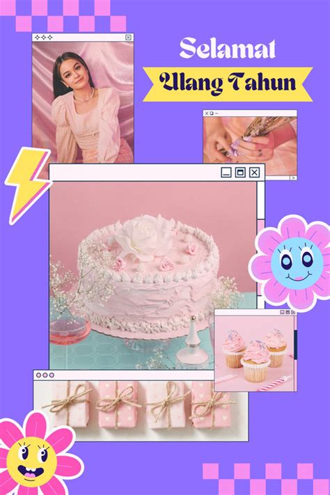 halaman  menyesuaikan  kolase foto ulang  template secara