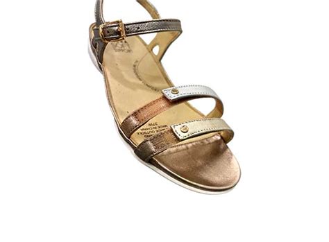 ZIERA Comfort Sandal - Metallic - Savida Ladies Shoes