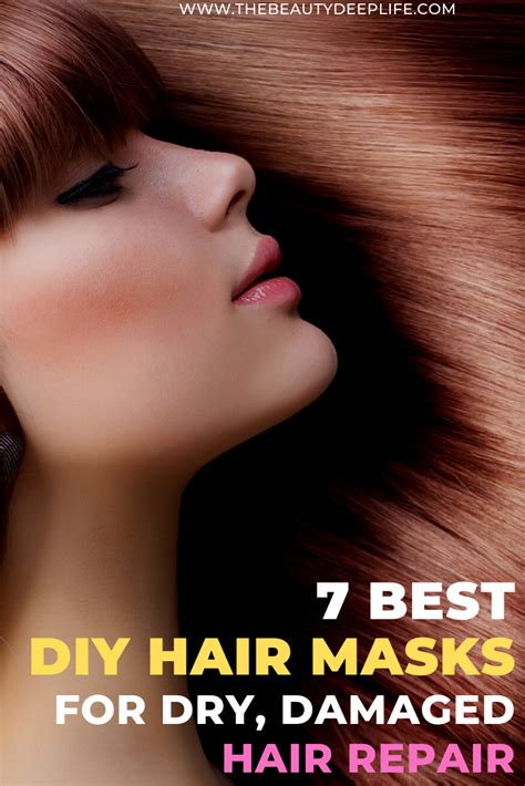 7 simple diy hair masks for dry damaged hair – Artofit