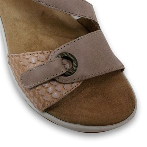 Halsa Women's Clara Moulded Strap Sandal Taupe