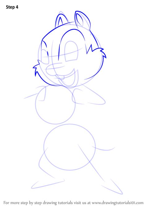 how to draw chip and dale