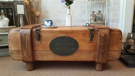 Trunk Chest Coffee Table Vintage at Gene Gavin blog