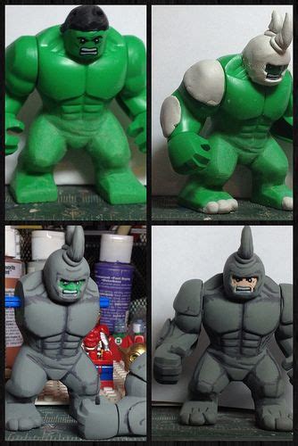 Marvel Rhino Custom Minifigure | Custom LEGO Minifigures